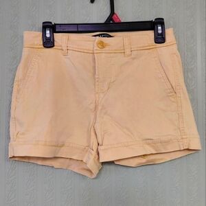 LIVERPOOL Stitchfix Women's Yellow Shorts Chino Style Spring Summer